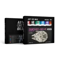 AK Interactive - ABT 502 Ölfarbset AKABT310 Sci-Fi...