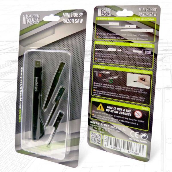 GreenStuffWorld Mini Säge Modellbausäge