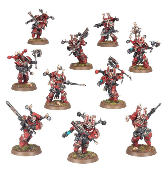 Warhammer 40K Khorne-Berserker der World Eaters