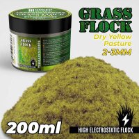 GreenStuffWorld Grasfasern 2-3mm - DRY YELLOW PASTURE 200 ml