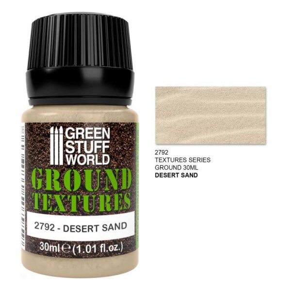 GreenStuffWorld Sand Texturen - Wüstensand 30ml