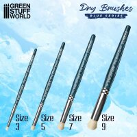 GreenStuffWorld BLUE SERIES Drybrush/Trockenbürst-Pinsel Größe 3