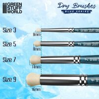 GreenStuffWorld BLUE SERIES Drybrush/Trockenbürst-Pinsel Größe 7