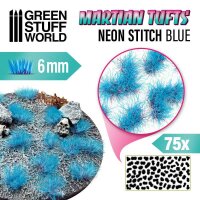 GreenStuffWorld Marsgrasbüschel - NEON STITCH BLUE